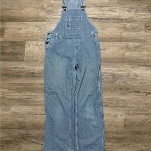 Dickies Railroad Stripe Overalls Red Label